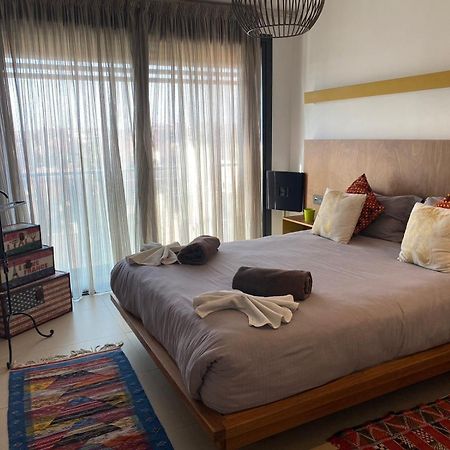Luxueux Appart Hivernage Avec Vue Sur L"Atlas Marrakesh Exterior foto
