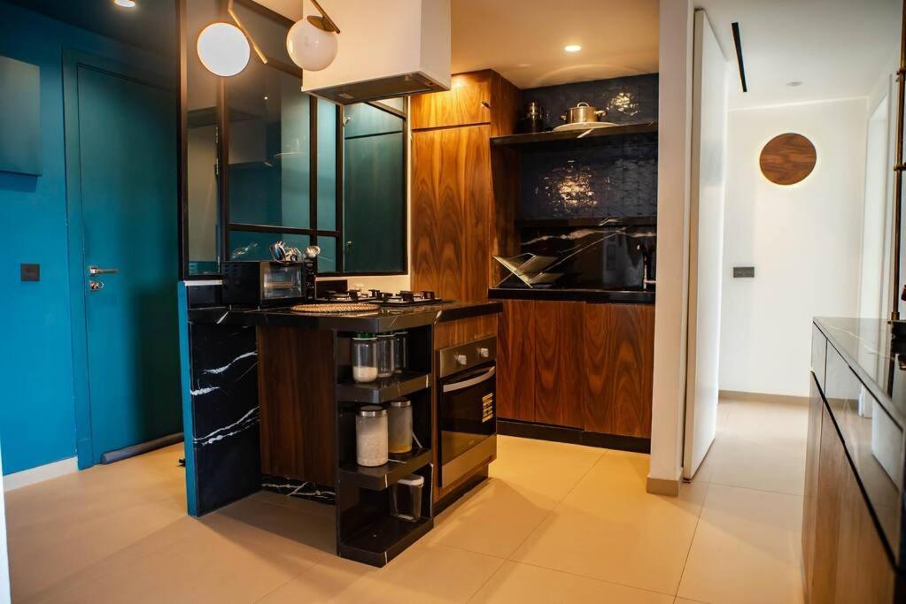 Luxueux Appart Hivernage Avec Vue Sur L"Atlas Marrakesh Exterior foto