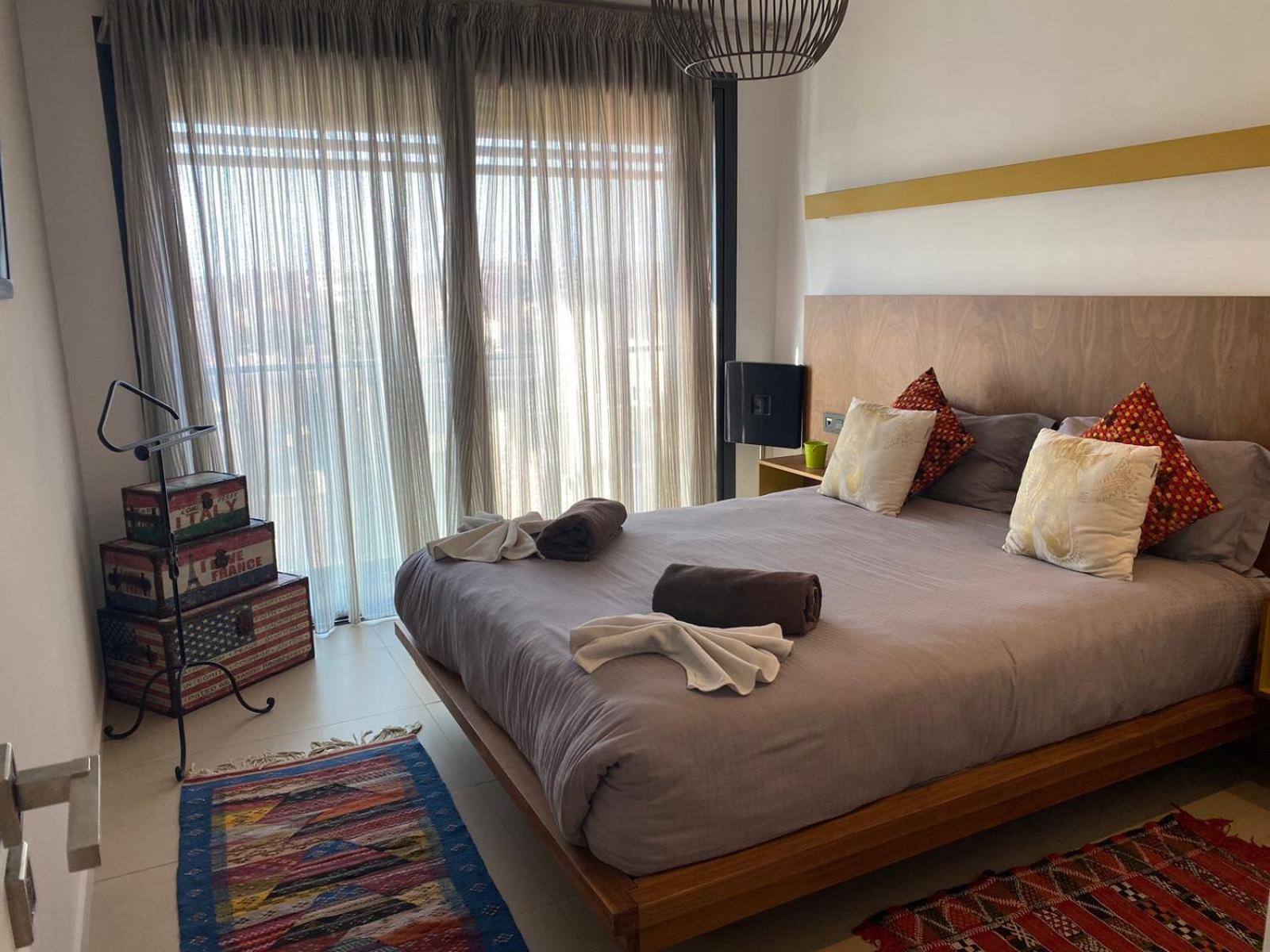 Luxueux Appart Hivernage Avec Vue Sur L"Atlas Marrakesh Exterior foto